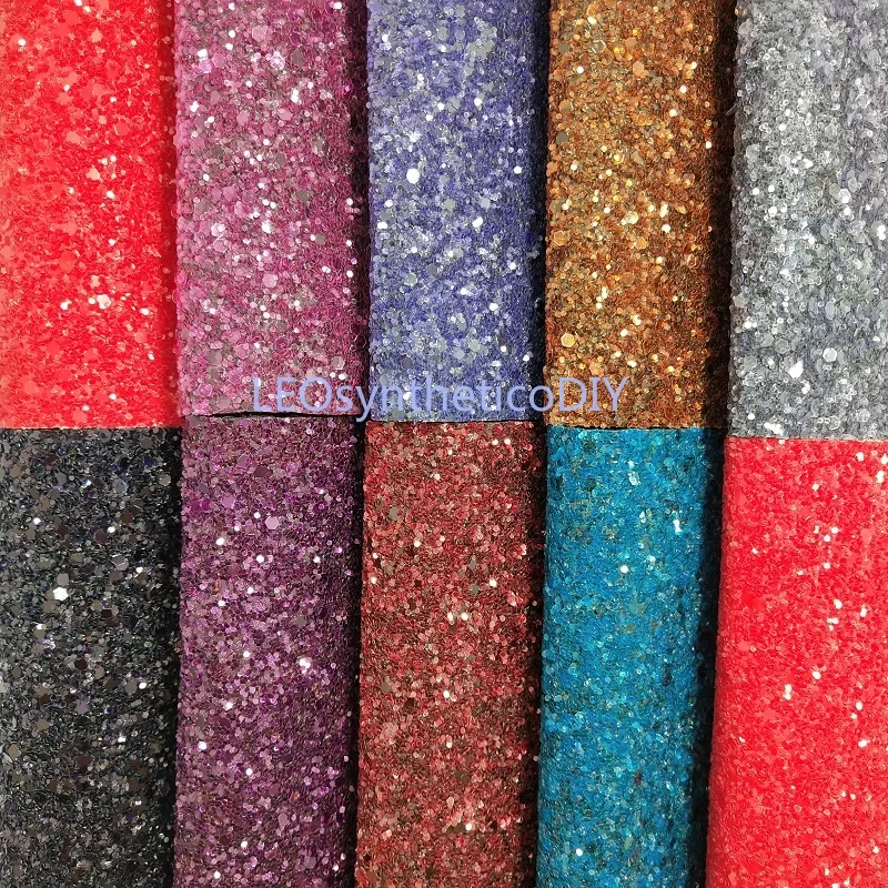 1 шт. 21 х29 см крупная блестящая кожа для изготовления аксессуаров бантов LEOsyntheticoDIY