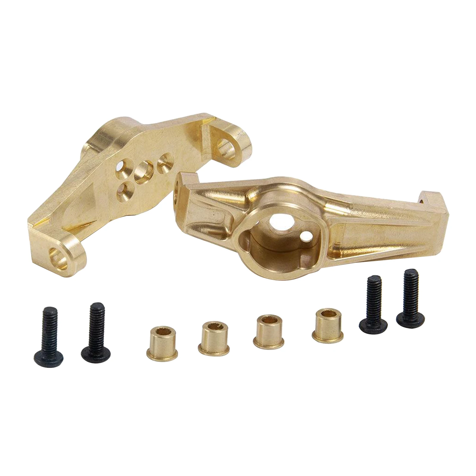 

2x RC Car Steering Knuckle Front Steering Knuckle RC Model Front Hub Parts