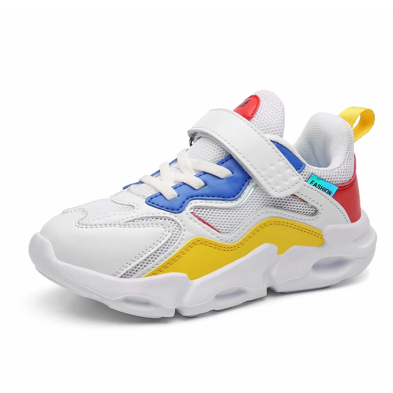Обувь для девочек папы Детская обувь бега Кроссовки мальчиков Сезон осень
