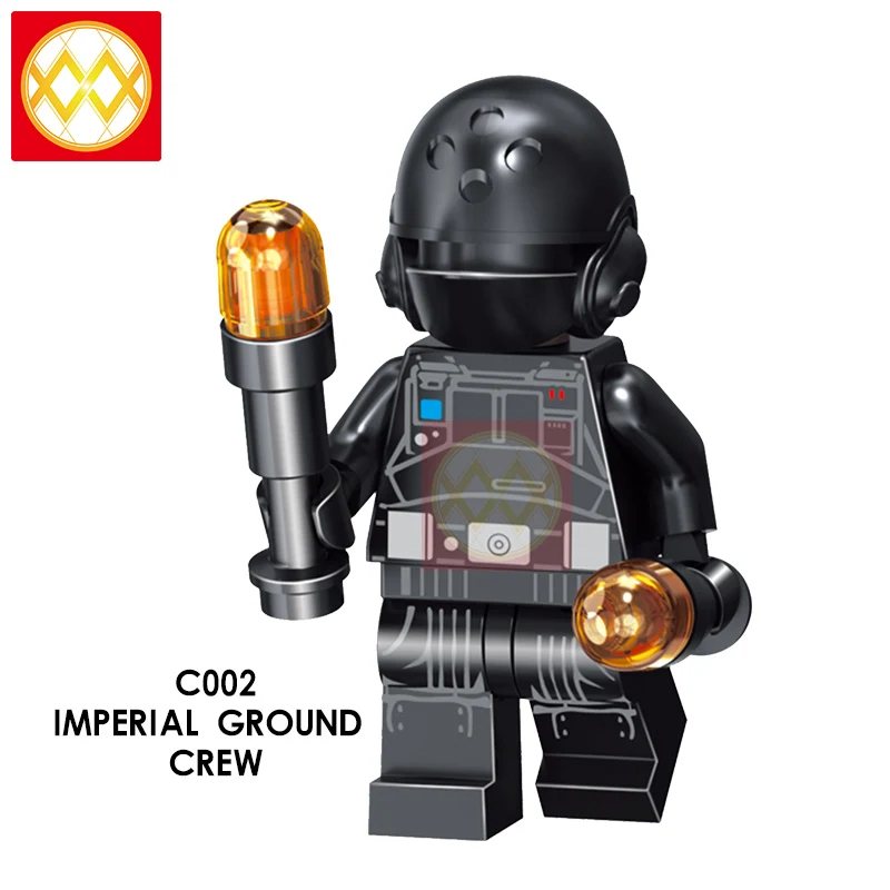 WM411 Scout Troopers Одиночная распродажа Дарт Реван йода красная гвардия Дарт набор Вейдера строительные блоки модели Кирпичи Игрушки - Цвет: Шоколад