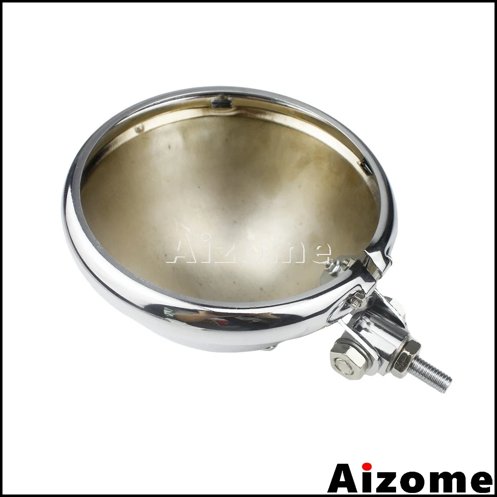 Налобный фонарь для мотоцикла хромированный 5 75 дюйма Harley Dyna Sportster XL 1200 883 Street Bob FXD -