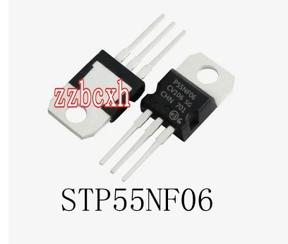 

10 шт./партия, новые оригинальные фотообои STP55NF06 TO-220