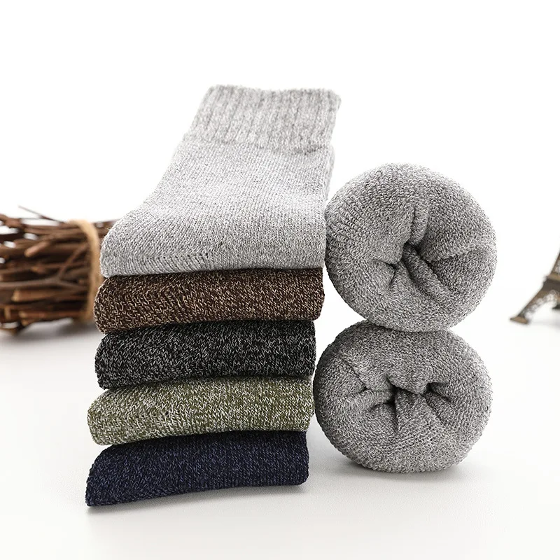 1 пара детских хлопковых колготок супер плотные однотонные носки для мальчиков и