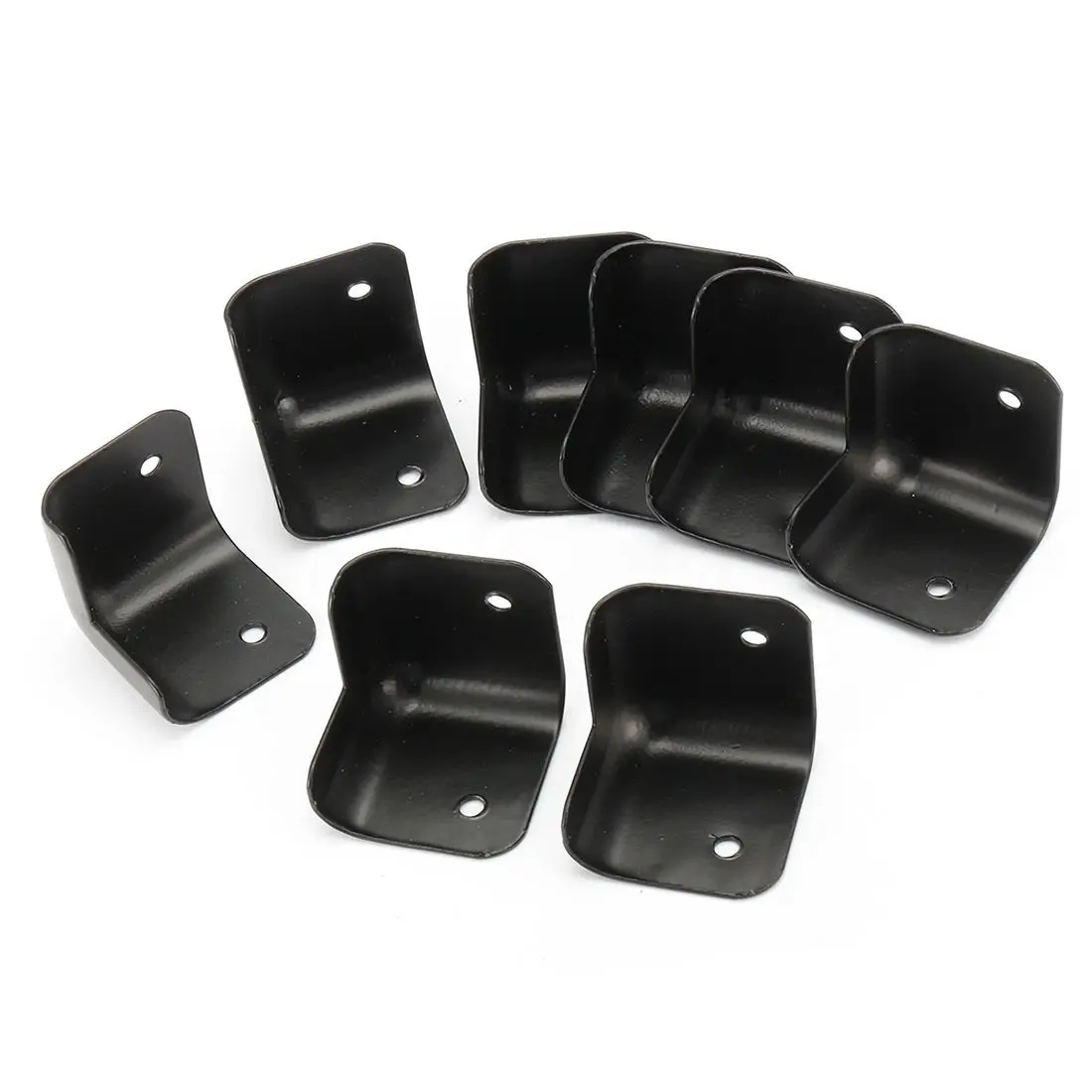 8pcs Black iron Amp Amplifier Speaker Cabinet Corners Protector