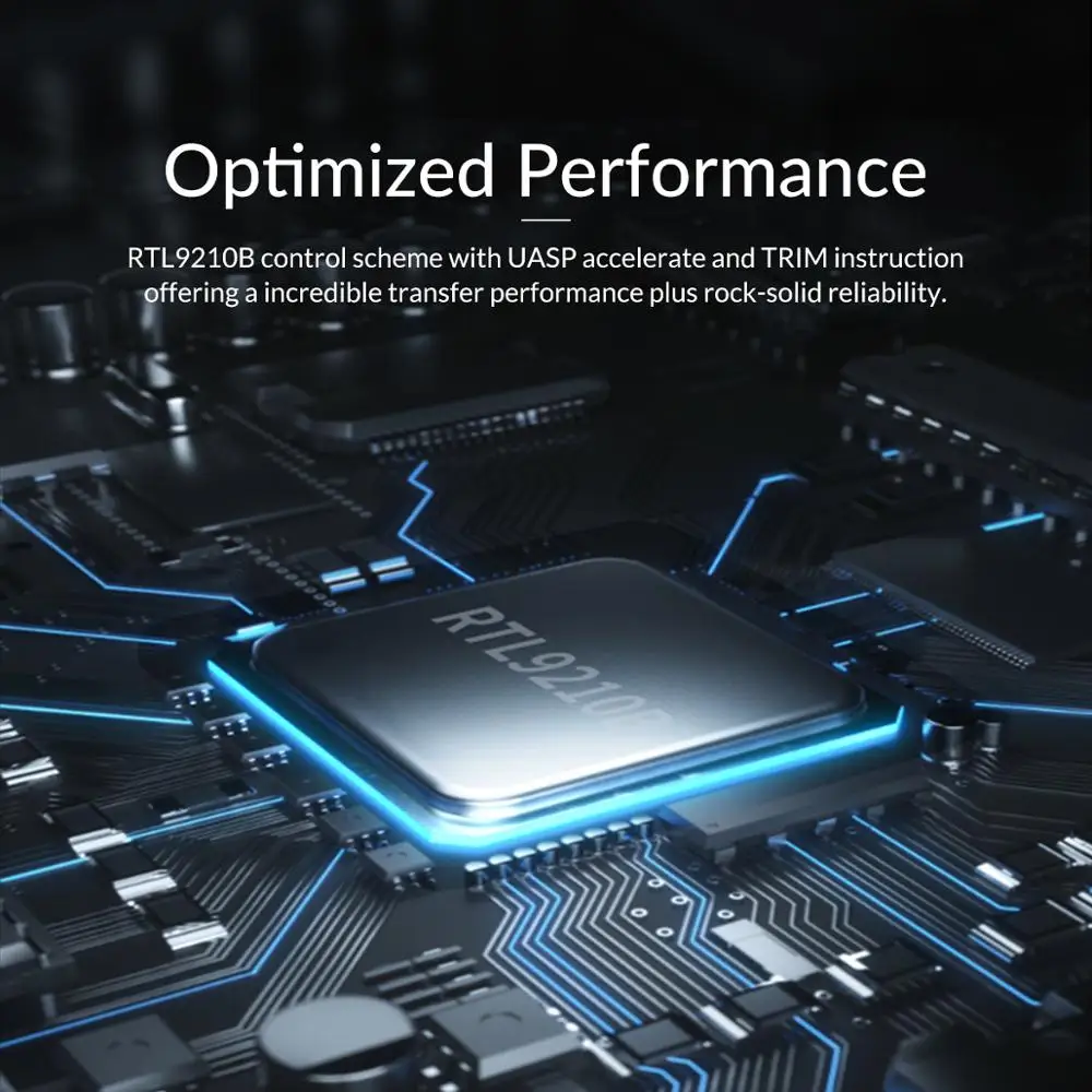 Чехол ORICO M2 Dual Protocol M.2 SSD Поддержка NVME NGFF SATA диск для PCIE M Key B + USB C 10 Гбит/с Корпус