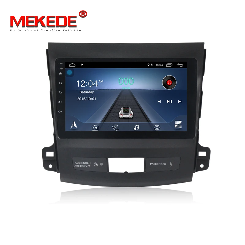 model MEKEDE Автомобильная магнитола dvd мультимедиа " Android 8,1 для Mitsubishi Outlander 2006- peugeot 4007/Citroen C-Cross gps навигация - Цвет: model
