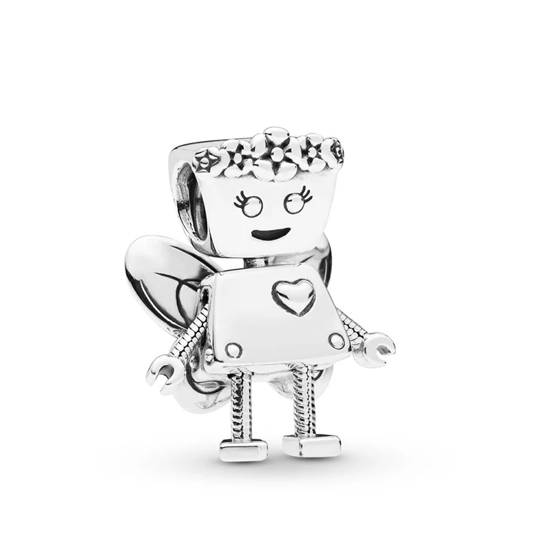 Charms 007 Посеребренные мальчики девочки микки Единорог шармы бусины Подвески подходят тонкие браслеты и ожерелье для женщин DIY любителей ювелирное дело - Цвет: Charms 007