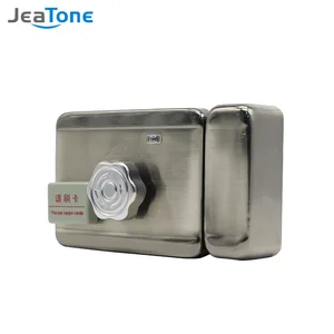 jeatone electronic door lock for video intercom support video door phone remote unlock home door access control security system free global shipping