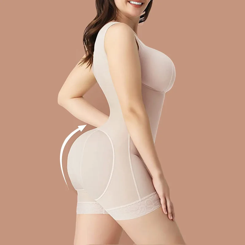 Shapewear for Women Body Shaper Tummy Control Butt Lifter Skims Firm Control Bodysuits bbl post op surgery supplies
