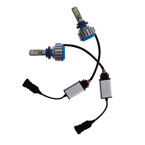Комплект автомобильных светодиодных ламп CARCAM H11 35 Вт/2шт|Передние LED-фары для авто|
