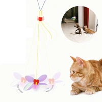 elastic interactive cat toys adjustable mouse simulation mice door hanging flutter teaser self palying pet toys for cats kitten