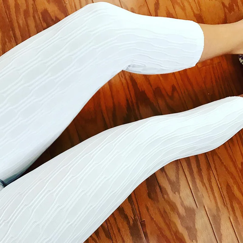 Long Leggings Push Up Work Out Women Fitness Exercise Pants Athletic Activewear Leggins Rib Bodybuilding Jeggings Breathable