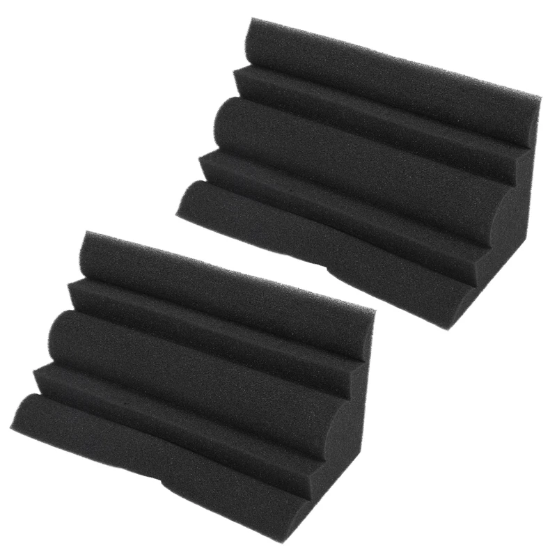 

8 Pcs Corner Bass Trap Acoustic Panel Studio Sound Absorption Foam 12X12x24cm