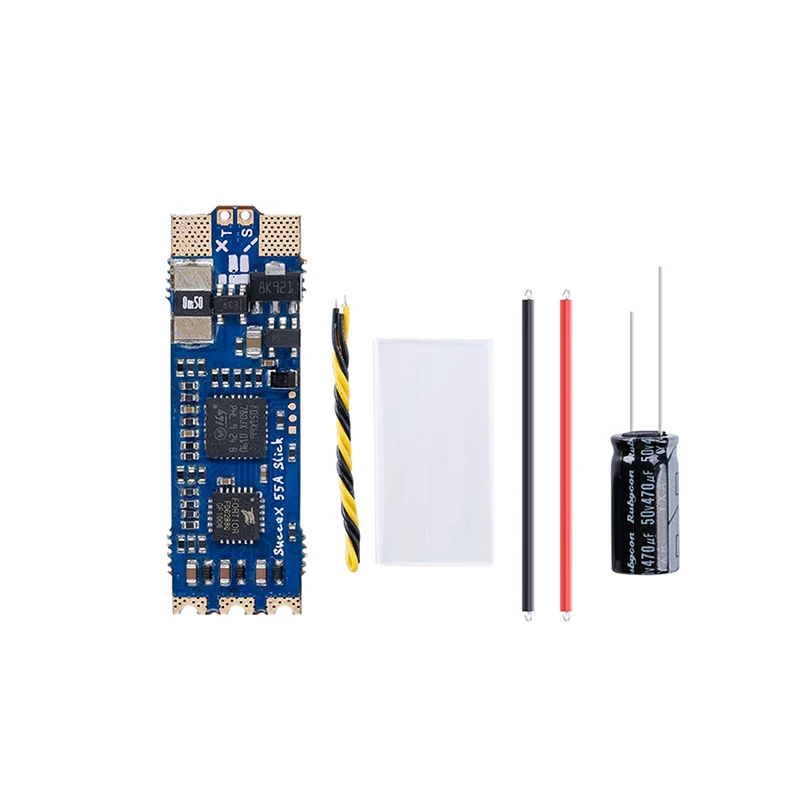 

IFlight SucceX 55A Slick 2-6S ESC один ESC с 8-слойной печатной платой, поддержка Dshot150/300/600/1200/MultiShot для FPV гоночного дрона