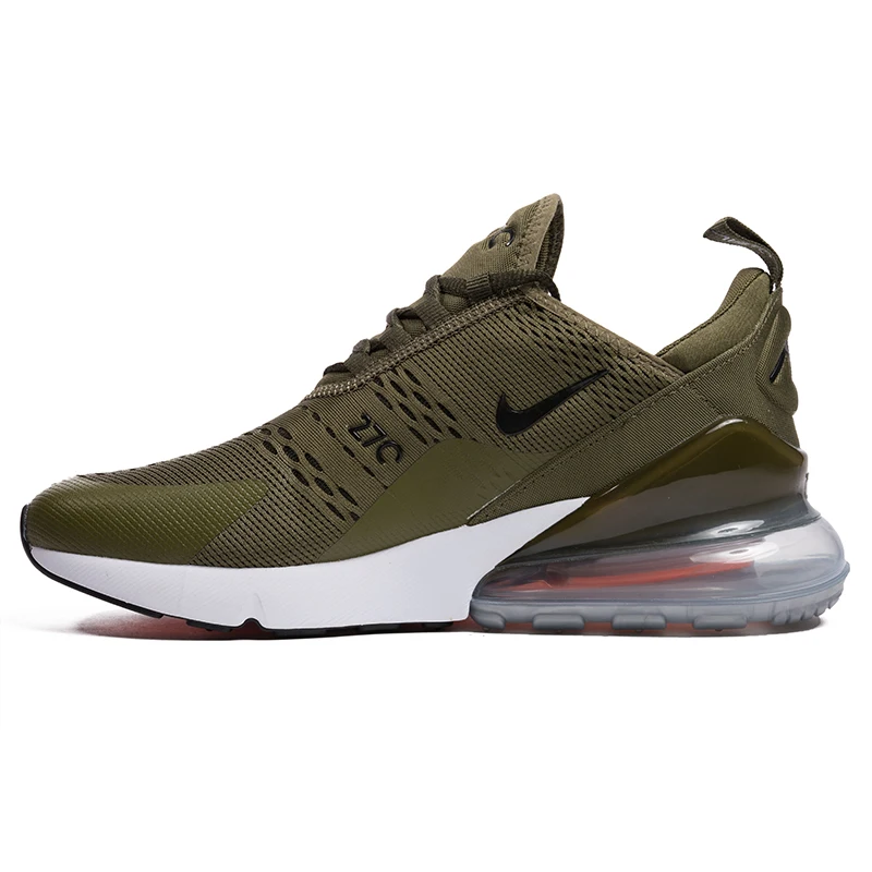 Оригинальные мужские кроссовки для бега Nike Air Max 270, удобные впитывающие Легкие дышащие кроссовки AH8050-110 - Цвет: AH8050-201