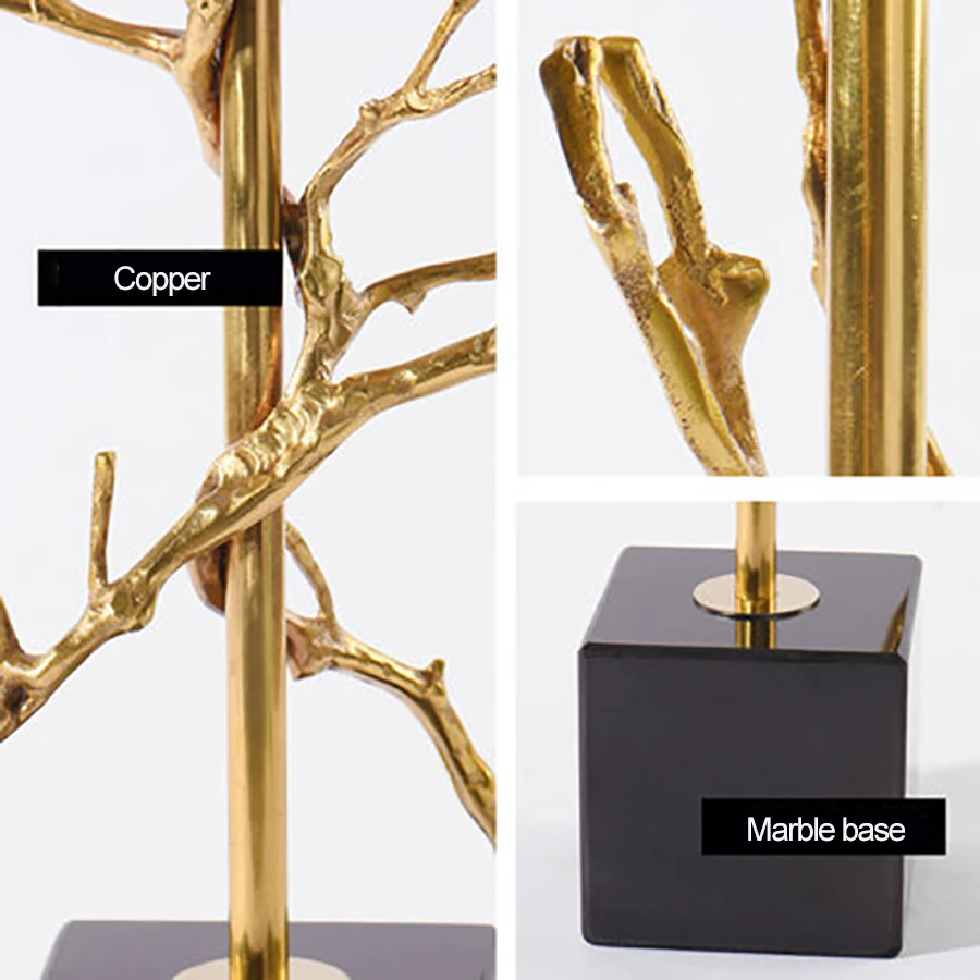 Европейские современные медные подсвечники светильник ильники Candele