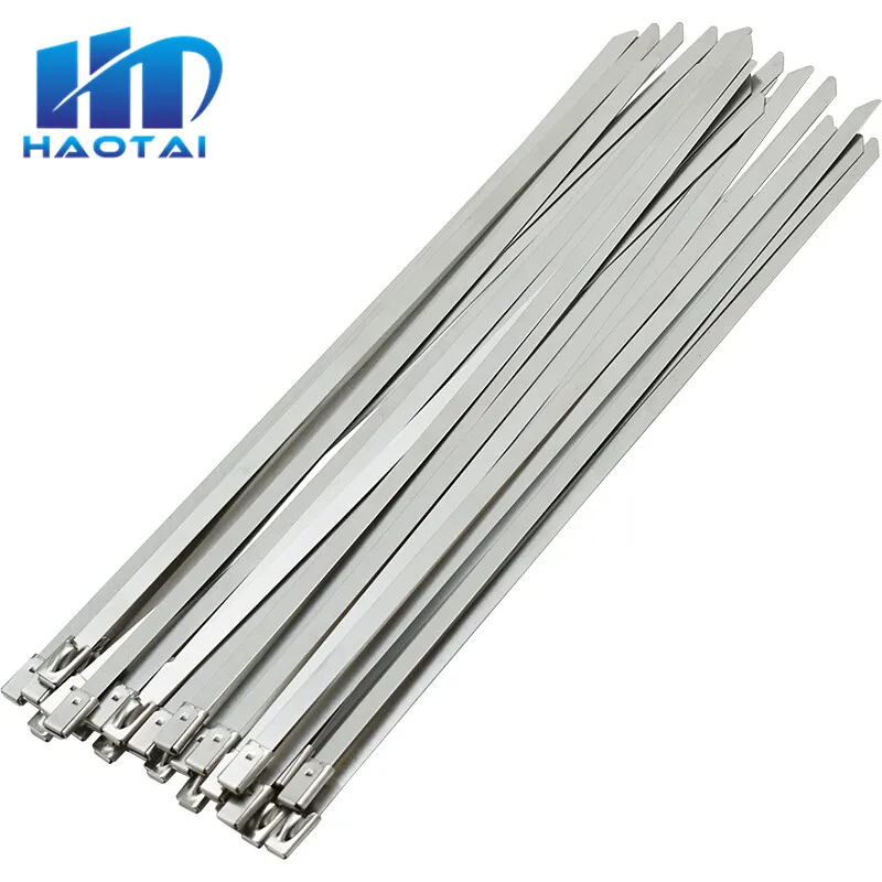 100 шт. металлические кабельные стяжки из нержавеющей стали 4 6x300 мм 6x200 6x150