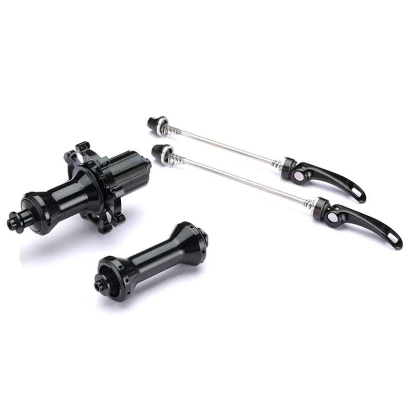 

Bicycle Hubs Bearing Bike Hubs Quick Release Set 20/24Holes V Brake 4 Bearings for Shimano 11/10/9/8S