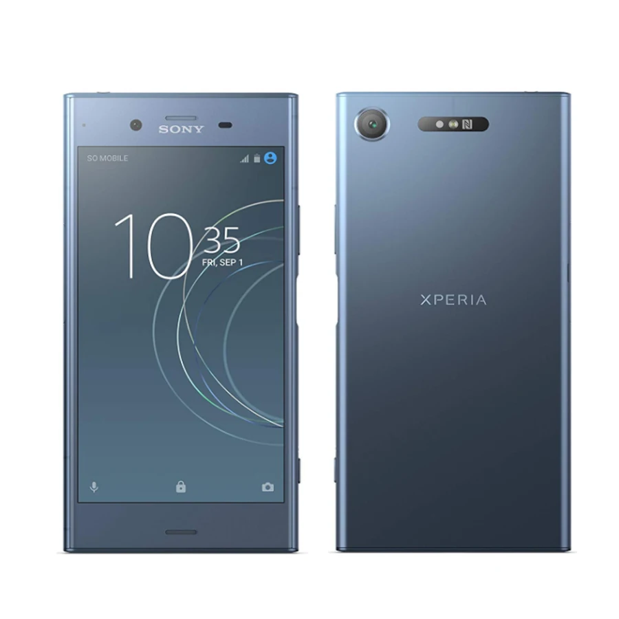 5," Dual Sim sony Xperia XZ1 G8342 4 Гб 64 Гб мобильный телефон 4G LTE Snapdragon 835 Восьмиядерный Android NFC Смартфон
