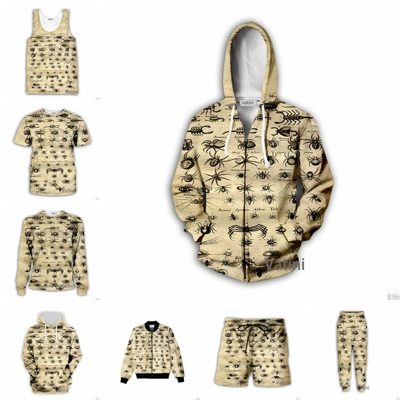 

Толстовка унисекс с 3D-принтом, Модный повседневный спортивный костюм для мужчин и женщин, пуловер на молнии в стиле Харадзюку, с естественно...