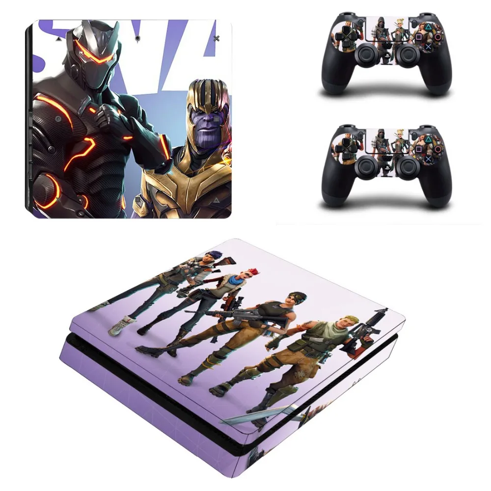 НОВАЯ тонкая наклейка для PS4, Виниловая наклейка для консоли Playstation 4 и 2 контроллера PS4, тонкая наклейка s