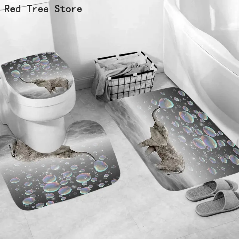 3 шт./компл. с классическим принтом пуховое одеяло на кровать коврики для ванной