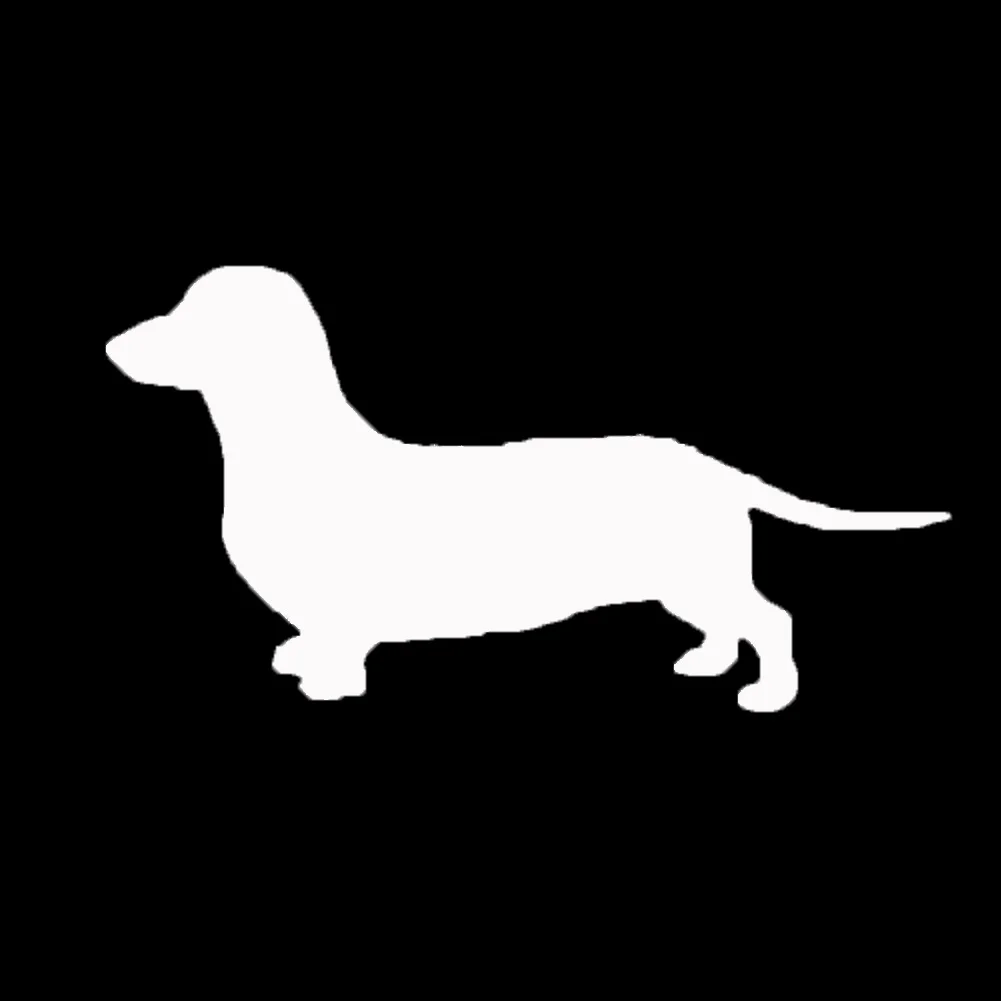 

Window Fashion Cute Dachshund Dog Car-Styling Vehicle Body Decals Sticker Decoration DIY Car styling AccessoriesKK13*8cm