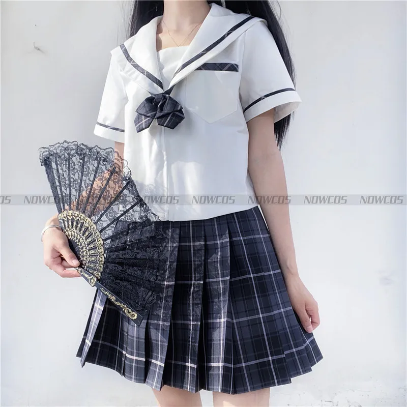 [Дымчато серый] торжественное JK японская школьная форма учащихся футболки с