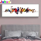 Животные, красочные птицы, большой размер, алмазная живопись, настенное искусство, холст, картина для гостиной, домашний декор, подарок ручной работы,