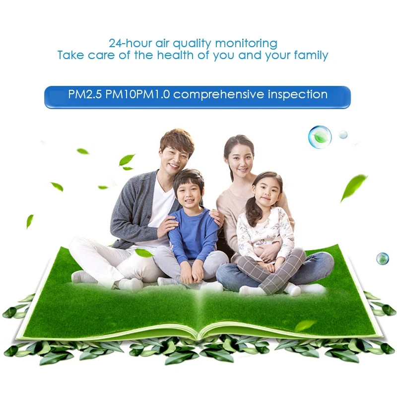 

Air Quality Detector PM2.5 Haze Particle Detector PM1.0 Detect Dust Particle Instrument for Air Quality Testing