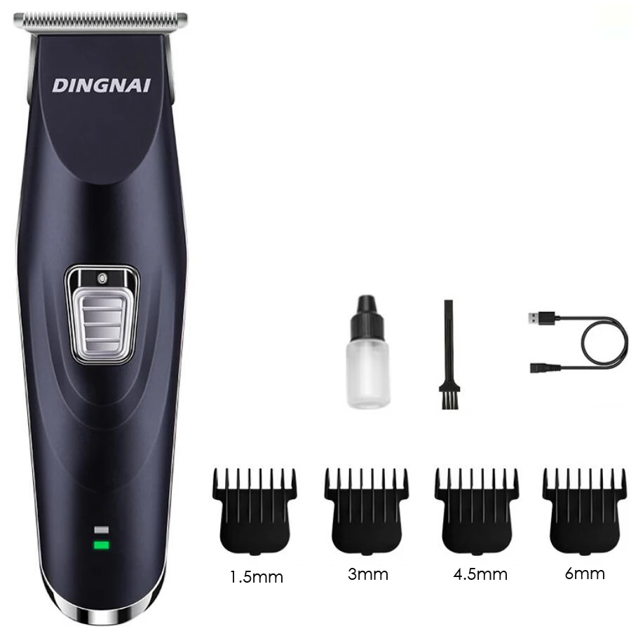 Профессиональная машинка для стрижки волос перезаряжаемый триммер мужчин