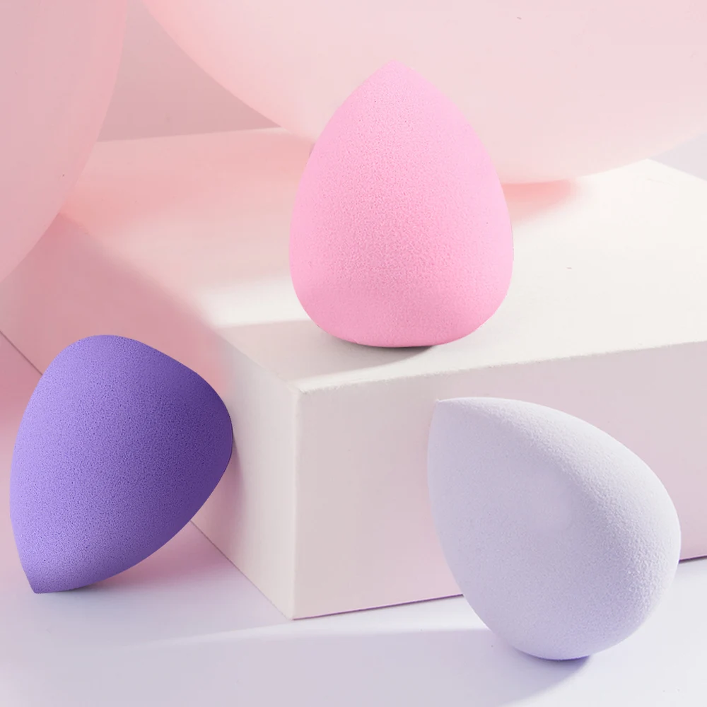 Мягкая косметическая губка SANIYE для основы макияжа спонж растушевки мягкая пудры