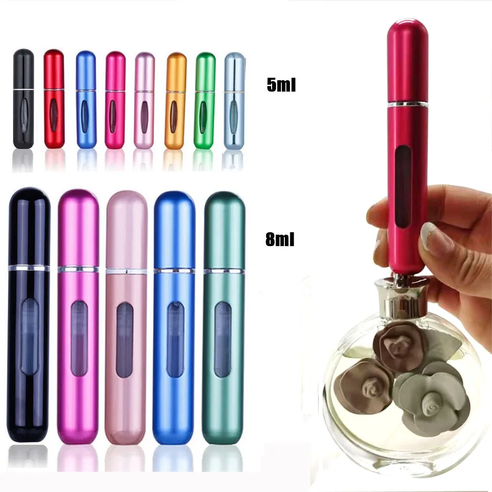 8 мл 5 Портативный мини многоразовый флакон духов с распылителем аромат насос