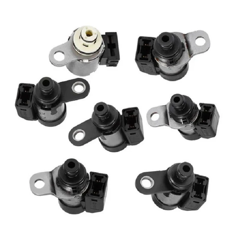 

7Pcs RE5R05A Transmission Solenoid Kit for 02UP (High Ohm) Nissan Pathfinder 31941-1FX02 63431A-U