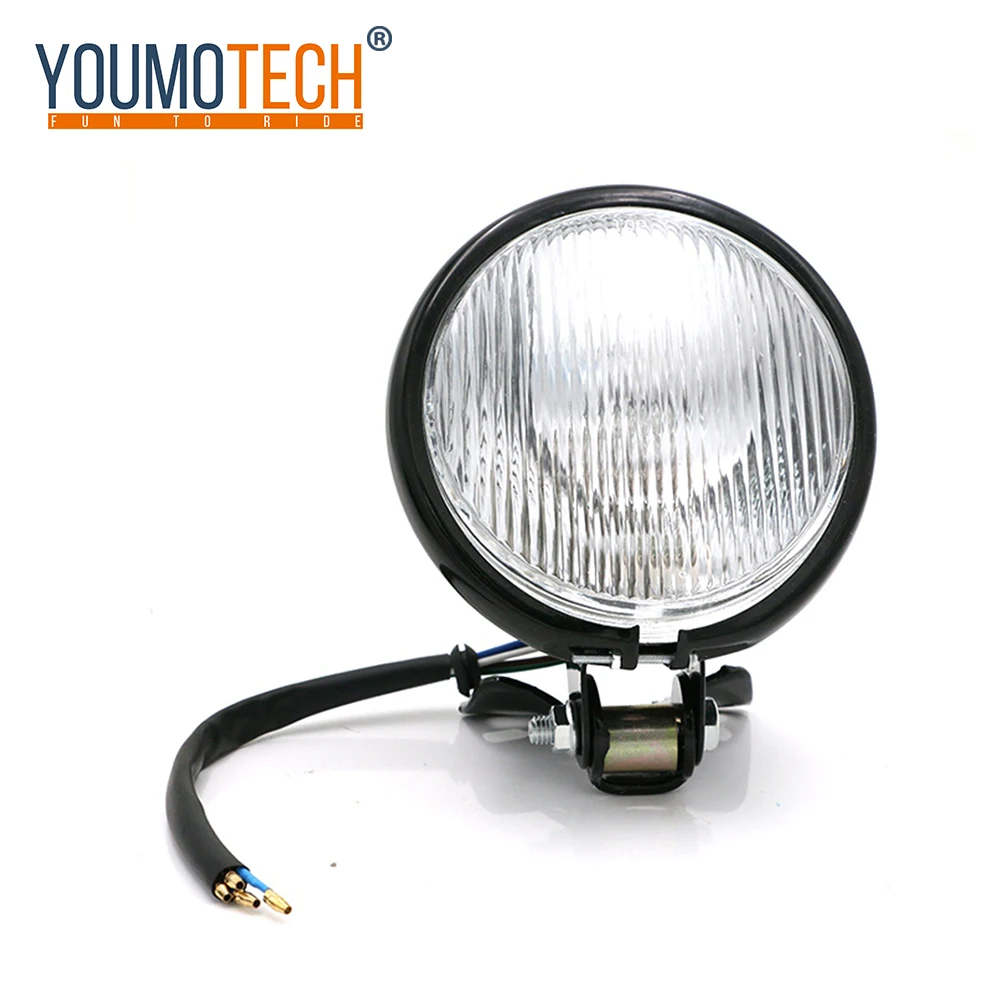 5'' Retro Motorcycle Headlight for CG125 GN125 Suzuki Honda cb400 BWM Beam Bulb Cafe Racer Motorbike |