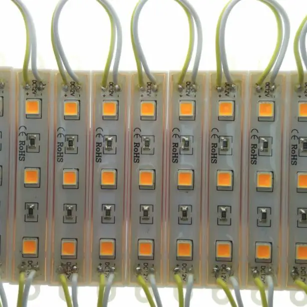 5054 SMD 3 Светодиодный модуль IP65 водонепроницаемый DC 12V супер яркий свет