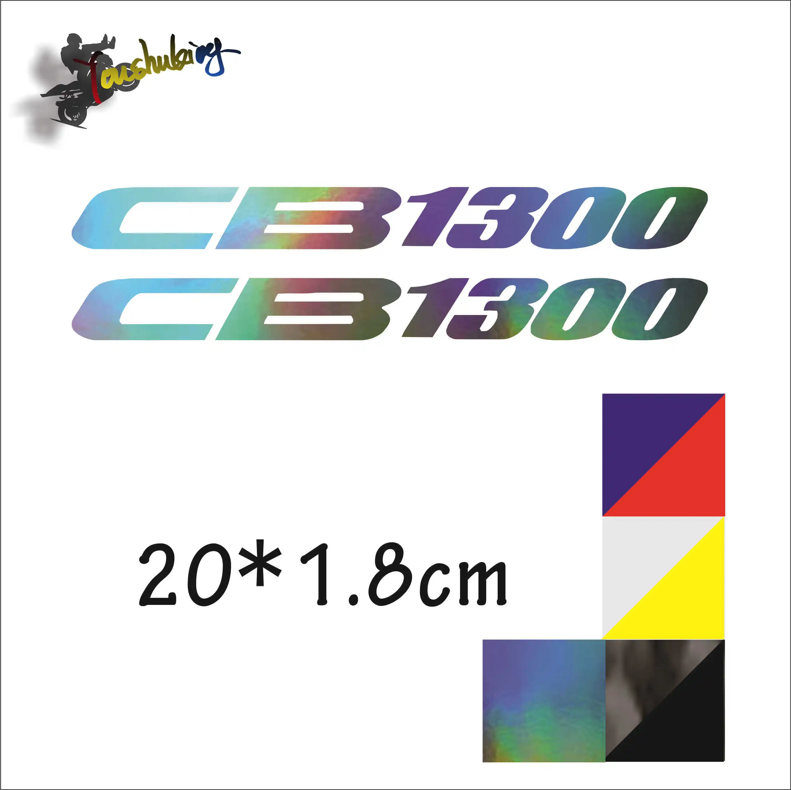 Лидер продаж мотоцикла углеродного черный цвет лазера Светоотражающая наклейка