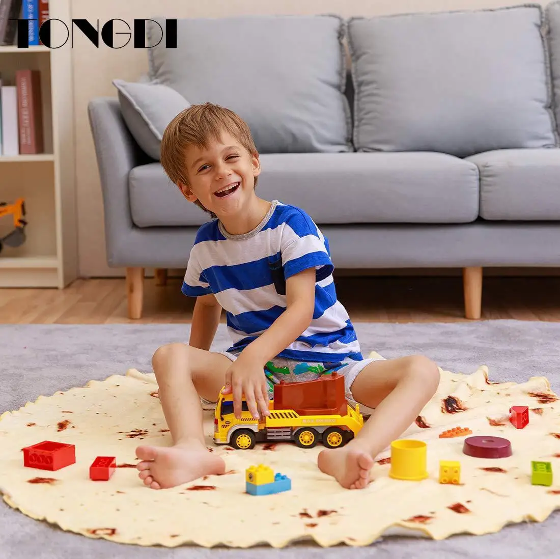 Постельное белье TONGDI 3D милое фланелевое одеяло для торта фруктов кукурузы