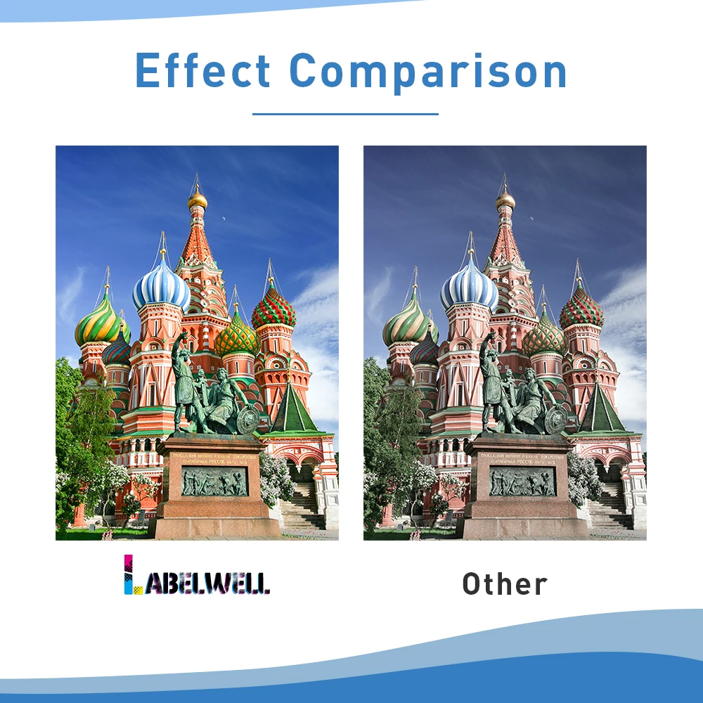 Labelwell чернильный картридж 252XL совместимый для Epson рабочей силы WF 3620 3640 7610 7620 7710 7720