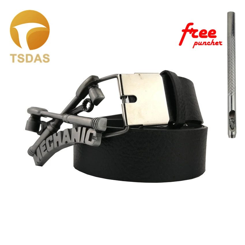 Механик инструмент пряжки ремней ремонт человек техник металлический ремень с