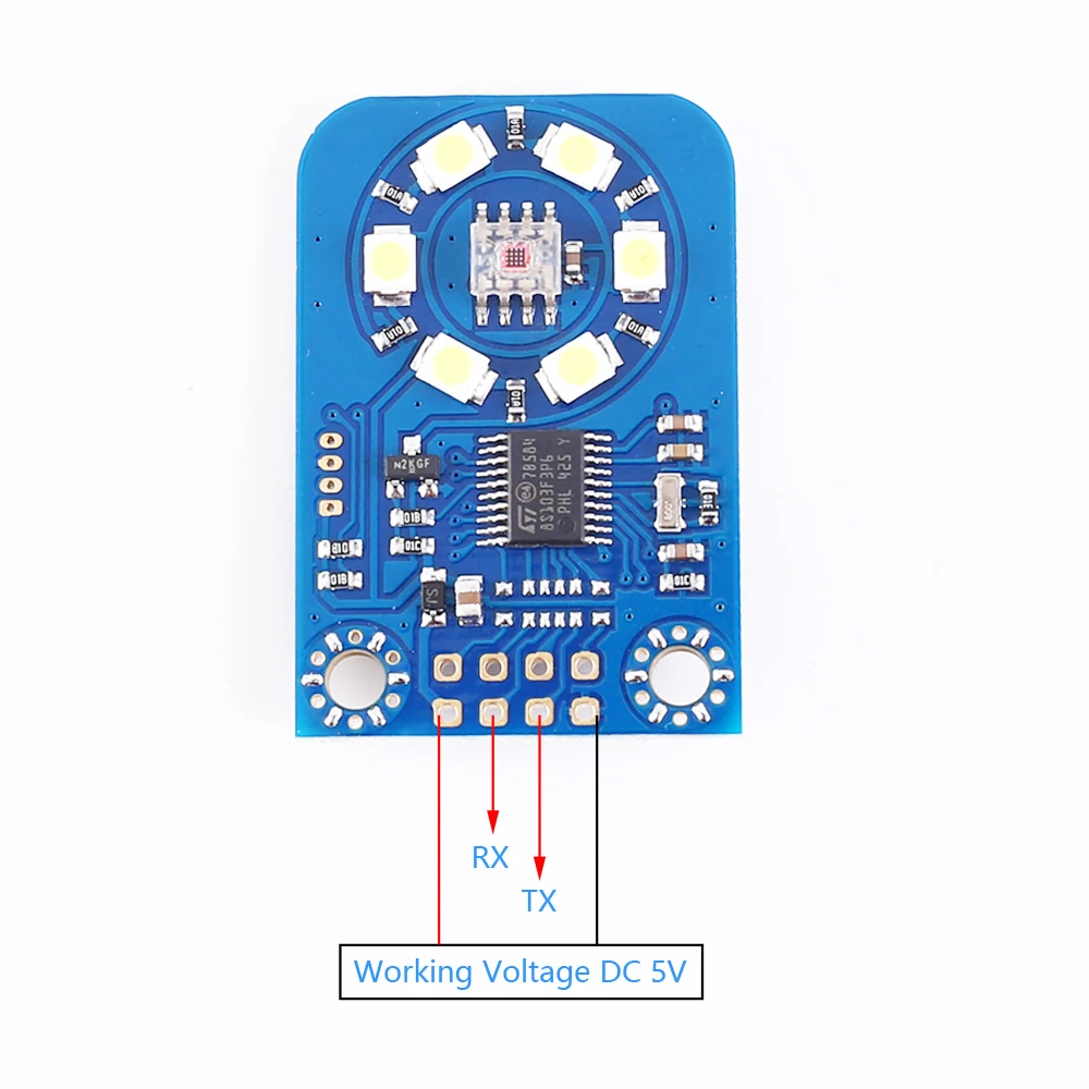 Модуль датчика цвета RGB TCS3200 выход TTL UART для Arduino | Инструменты
