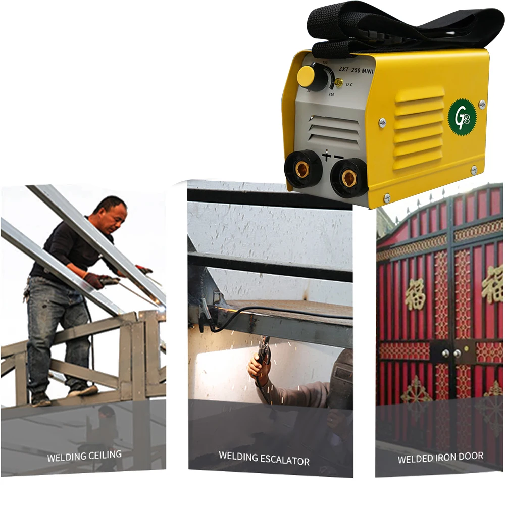 

220 V 20-250A Current Adjustable Portable Home Mini Electric Welding Machine IGBT Invert Digital Soldering Equipment ZX7-250