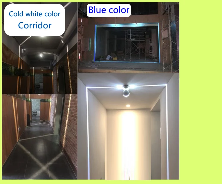 12 Вт RGB светодиодный светильник на подоконник для дверной рамы, стены, КТВ, отеля, бара, коридора, беспроводной светодиодный настенный светильник, 360 градусов, оконный светильник ing