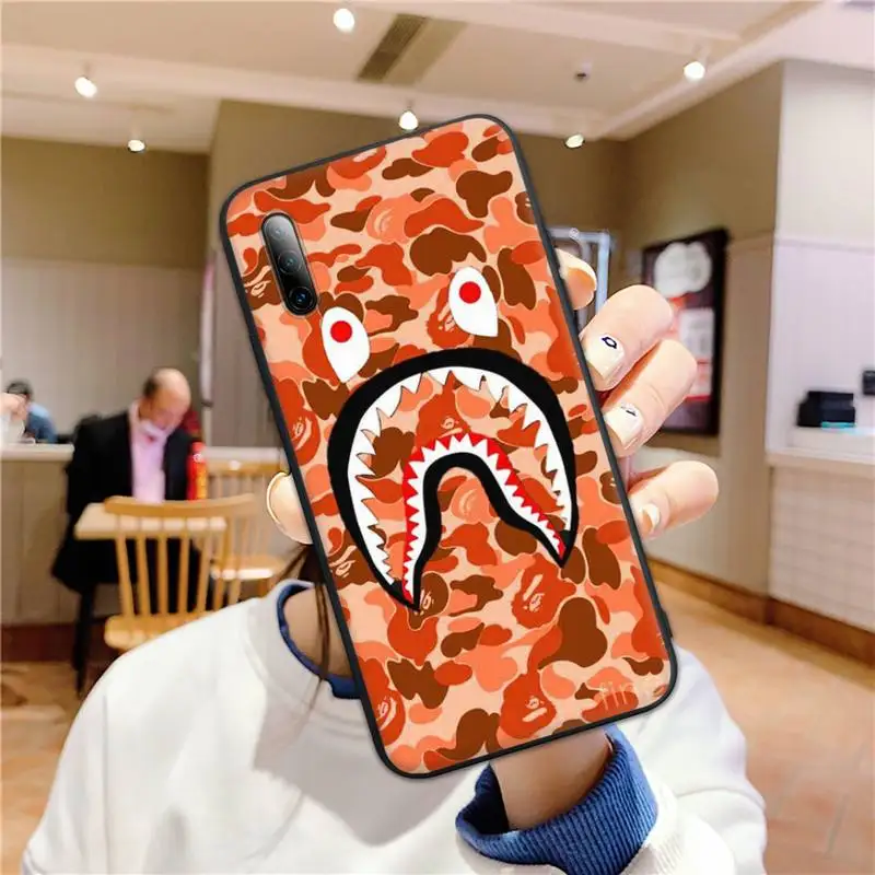 

Bape Trend Brand Shark Cool Phone Case for Samsung A01 A10S A20S A20 A20E A30S A31 A40 A50S A51 A70 A71 A80 Fundas