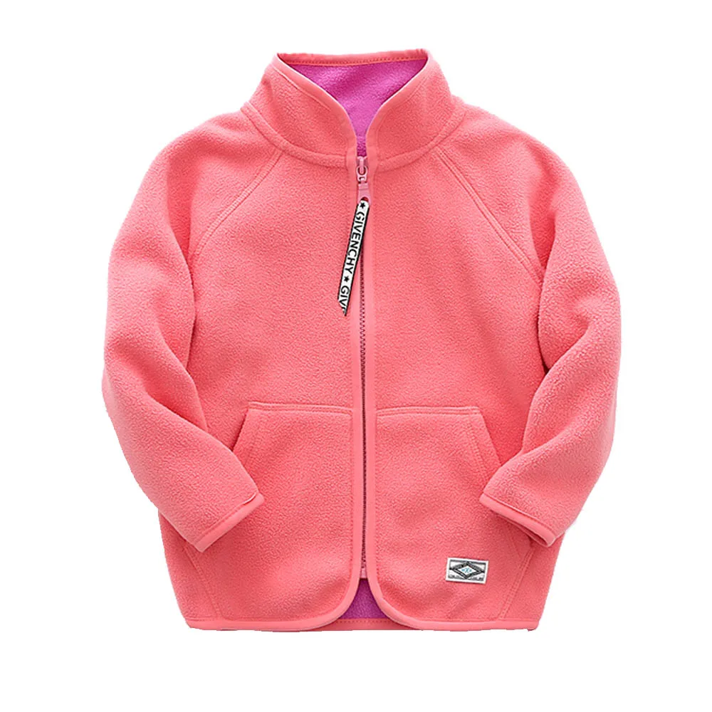 Куртка для мальчиков; сезон весна-осень; Детское пальто для девочек; флисовые мягкие теплые куртки для девочек; детская одежда; пальто для малышей; детская верхняя одежда