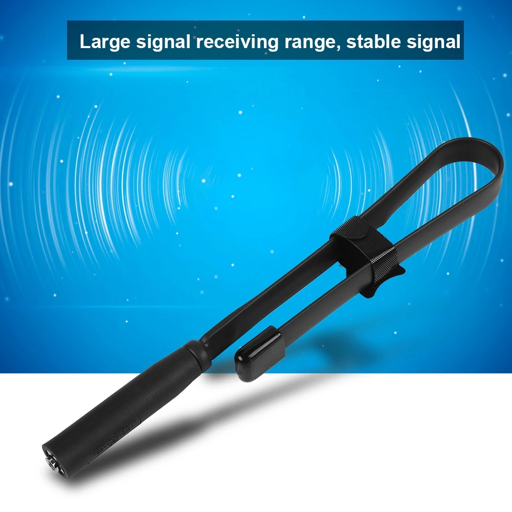 

Foldable Walkie Talkie Antenna SMA Male CS Antenna VHF/UHF 136-520MHzwalkie
