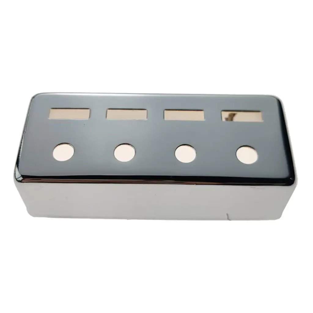 

Exquisite Durable Copper Material 4 String Electric Guitar Pickup Cover (Chrome)