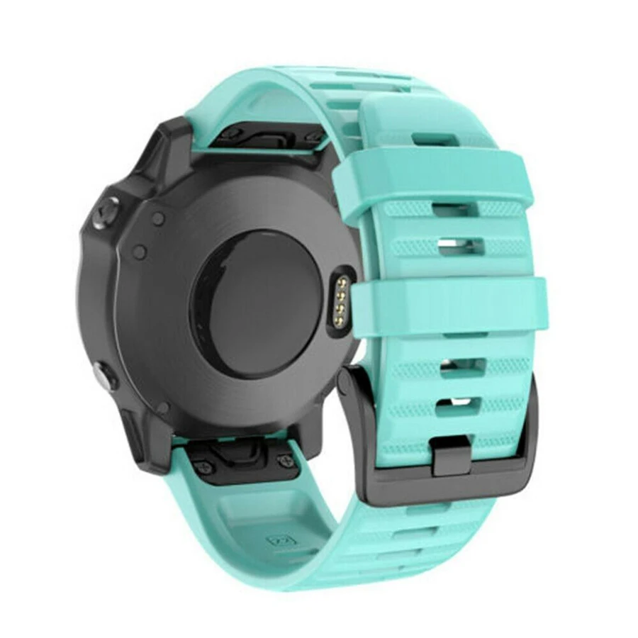 Для Garmin Fenix6S 6 6X силиконовый ремешок 20 мм/22 мм/26 мм, ремешок для смарт-часов для Fenix5S чехлы для айфонов 5 5X3 3HR наручных часах спортивный браслет