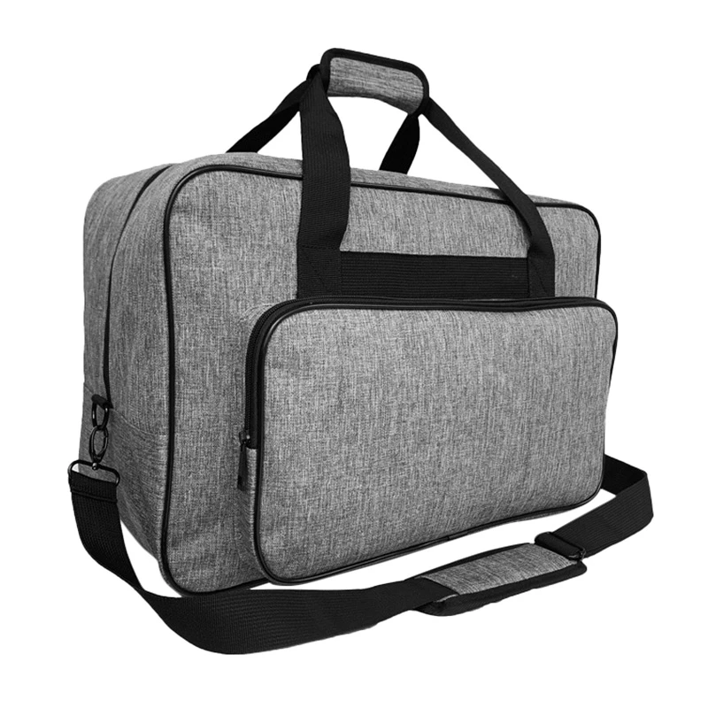 

Anti Scratch Sewing Machine Bag with Handles Storage Case Zipper Closure Large Capacity Bag for Sewing Accessories