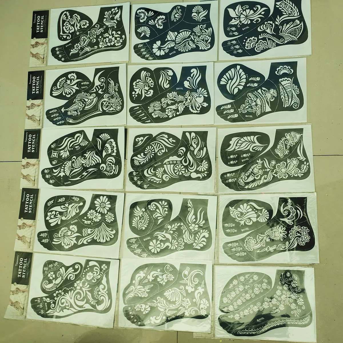 1 пара трафарет для татуировок | Красота и здоровье